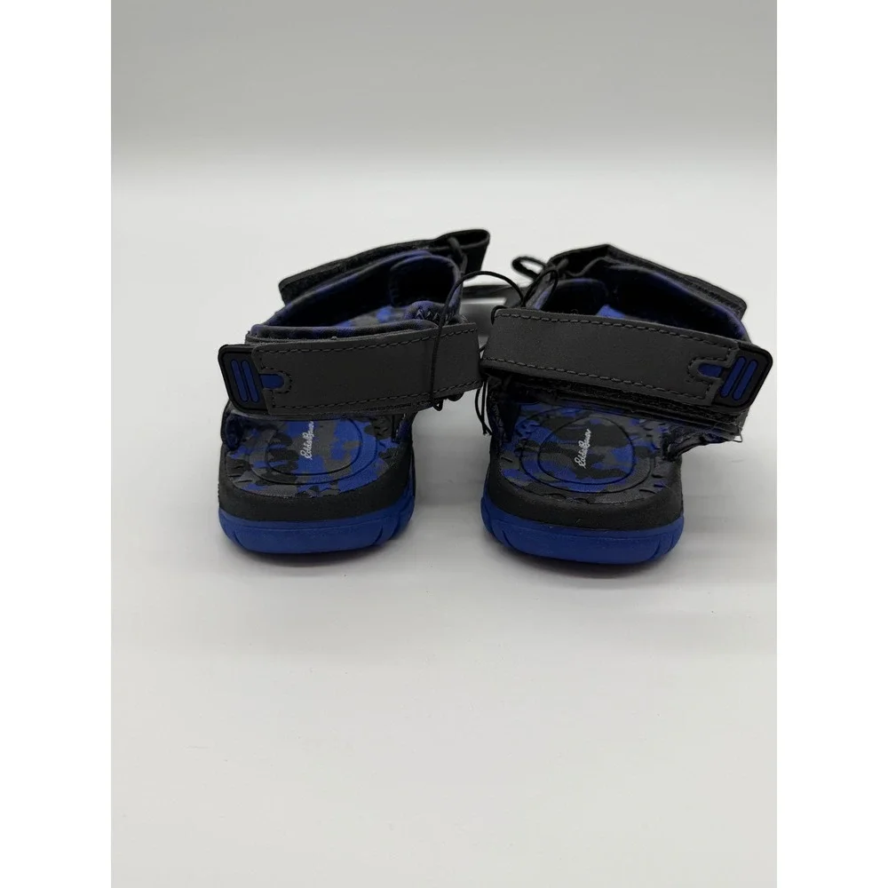 Eddie Bauer Jordan Kids Grey‎ Blue Camo Sport Sandals Size 1